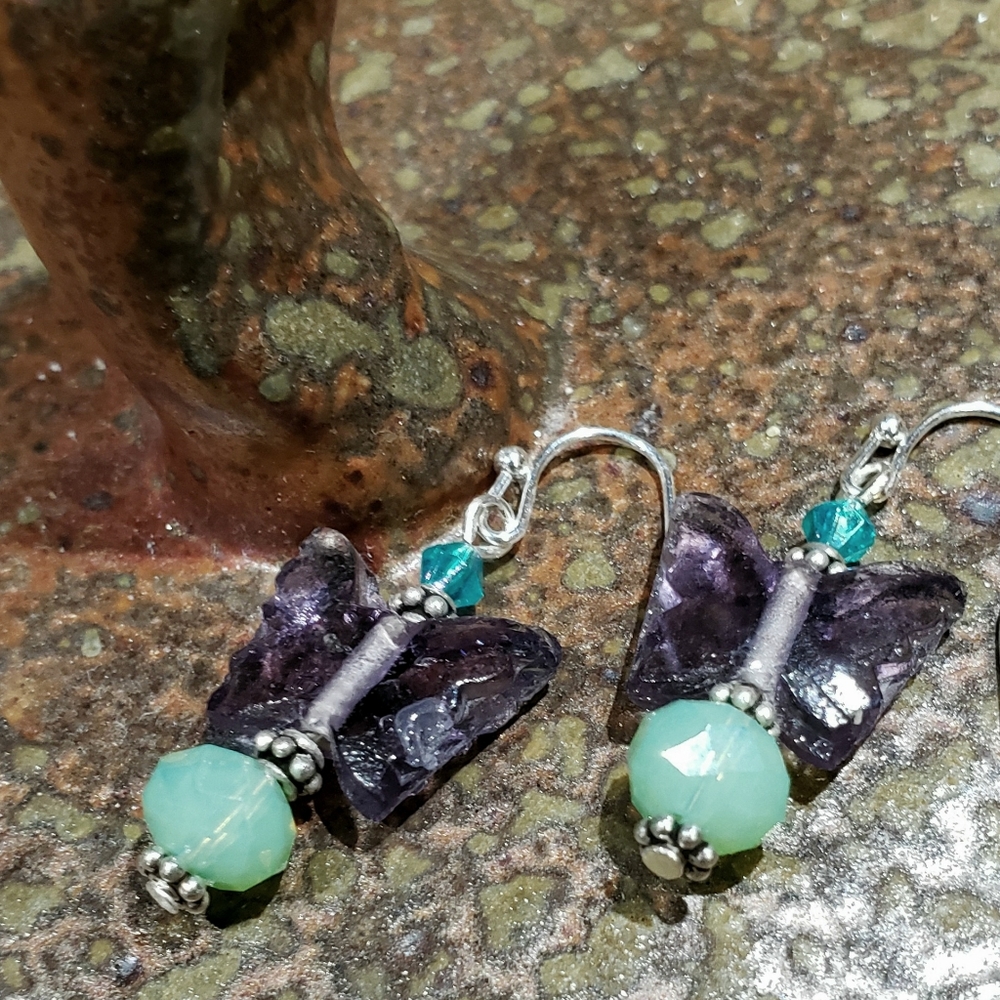 Fly Away With Me Handcrafted Earrings